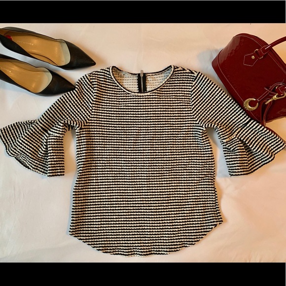 Black & White Stripe blouse - Picture 3 of 9
